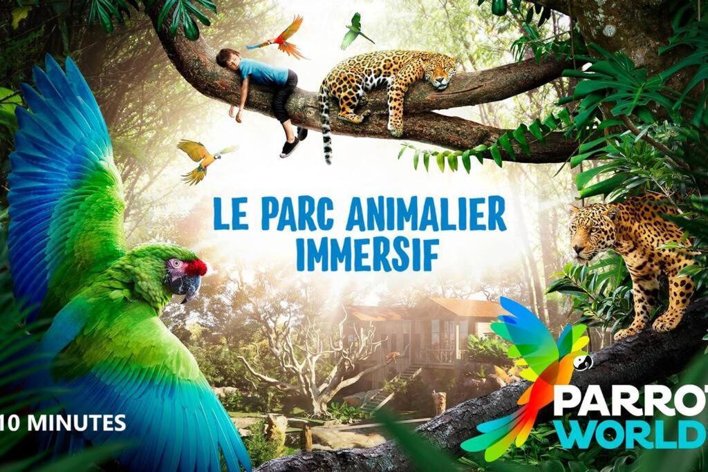 Cocon A La Campagne - Disney 20 Min - Paris 40 Min - 2 Terrasses Dammartin-sur-Tigeaux المظهر الخارجي الصورة