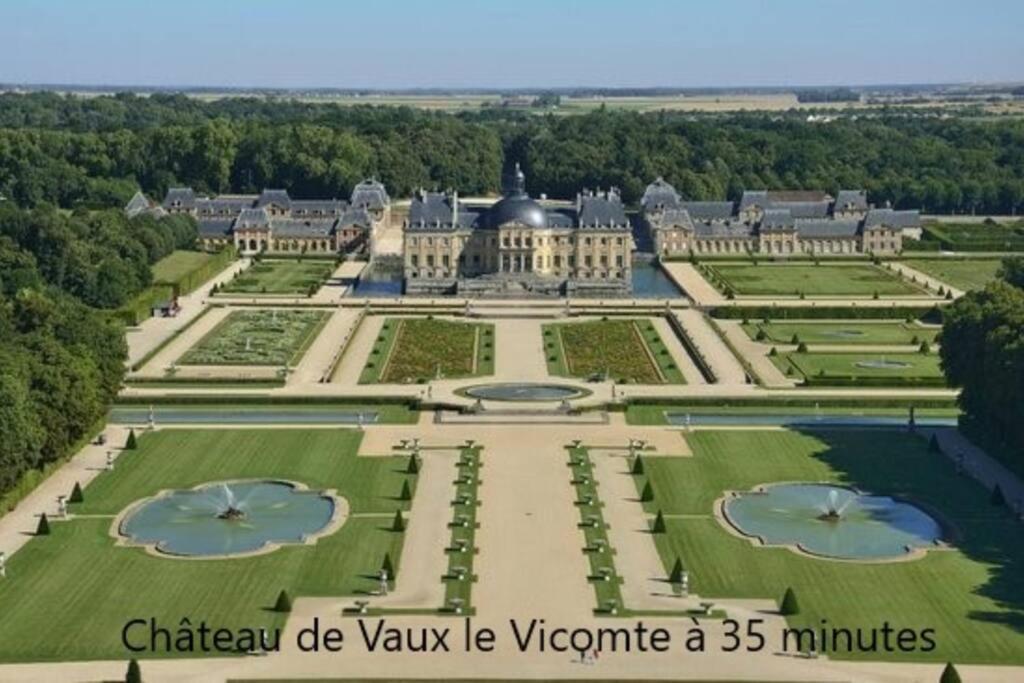 Cocon A La Campagne - Disney 20 Min - Paris 40 Min - 2 Terrasses Dammartin-sur-Tigeaux المظهر الخارجي الصورة