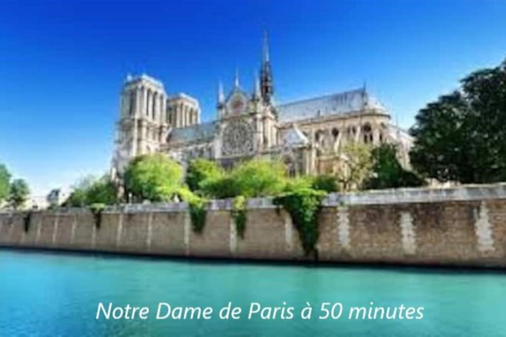 Cocon A La Campagne - Disney 20 Min - Paris 40 Min - 2 Terrasses Dammartin-sur-Tigeaux المظهر الخارجي الصورة